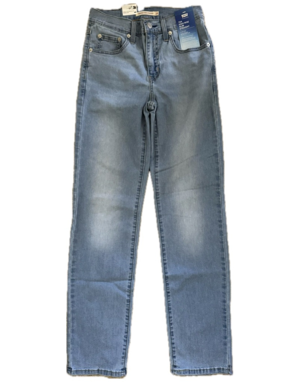 Levi’s Women's 724 High Rise Straight Light Blue Jeans